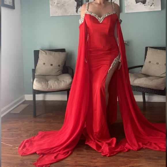 Portia and Scarlett Dresses & Skirts - Red pageant evening gown or prom dress